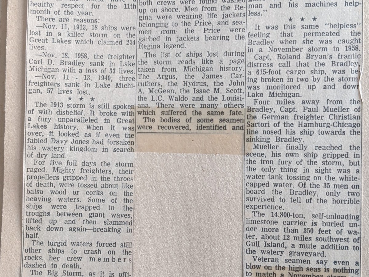 The Gales of&nbsp;November